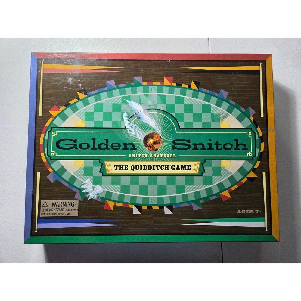 Golden Snitch Snitch Snatcher The Quidditch Game Harry Potter Board Game 2001